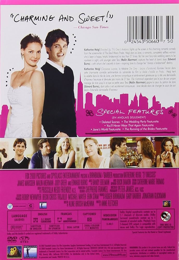 Amazon.co.jp: 27 Dresses : DVD